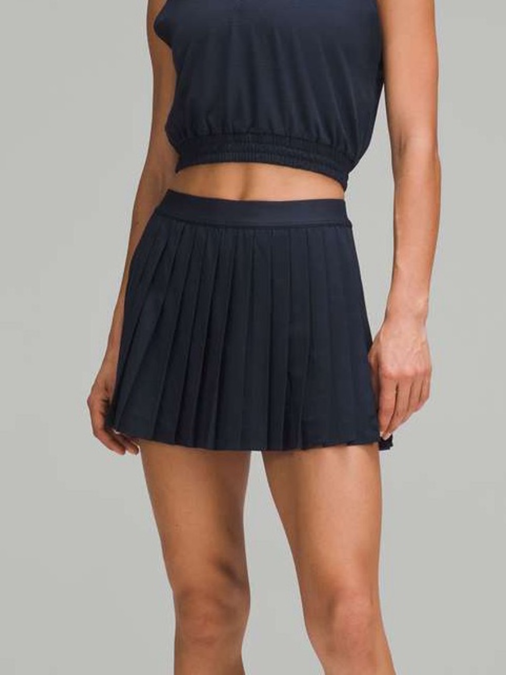 NWT Lululemon High-Rise Pleated Tennis Skirt size 4 in True Navy